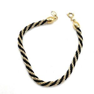 Napier Black threaded Bracelet (Case 9) 4004
